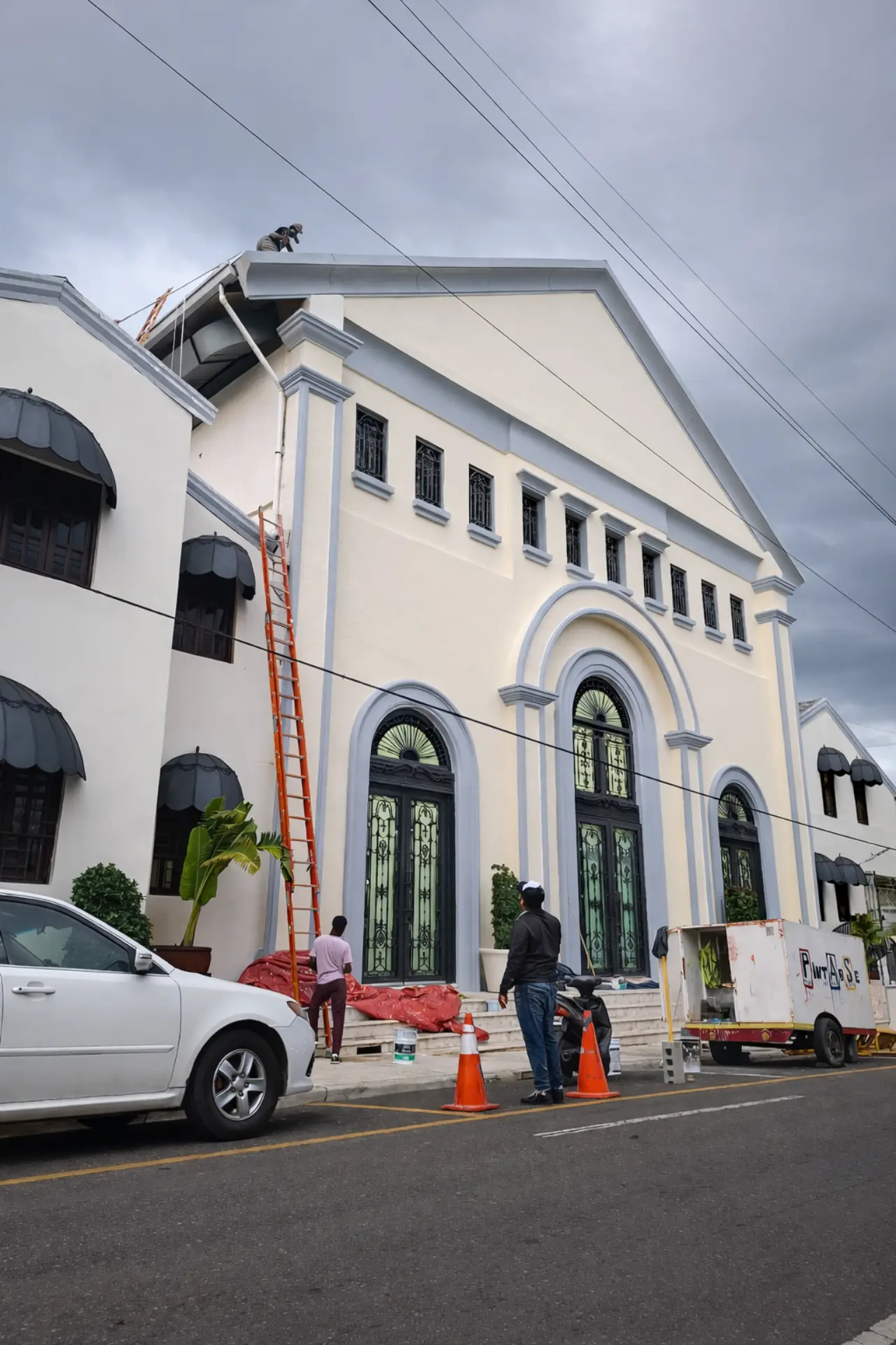 Pintura profesional para edificios de gran escala